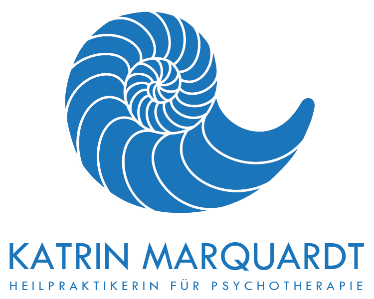 Muschel Logo mit Schriftzug Katrin Marquardt
